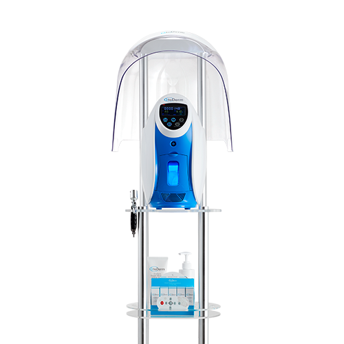 O2toDerm LED+ | Oxygen Dome Glassfacial Device with LED